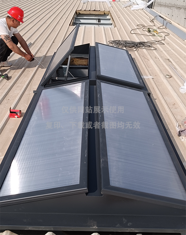 兰州王老吉生产车间兴海排烟天窗