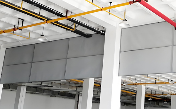 商场防烟分区常闭节点:兴海挡烟垂壁高度与控制器接线图解 商场防烟分区常闭节点:兴海挡烟垂壁高度与控制器接线图解