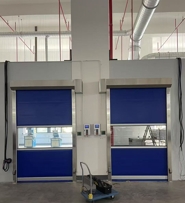 兴海快速兴海卷帘门助力食品加工车间环境升级